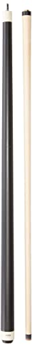 ASKA 25oz Heavy Hitter Matte Jump Break Cue – 3-Piece Jump/Break Pool Cue, 14mm Phenolic Tip & Ferrule, Hard Rock Canadian Maple Shaft, 2 Quick Release Joints, Wrapless Matte Handle, 58" Cue - color: Matte Black