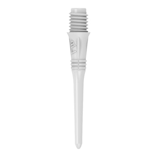 L-style Lstyle Lippoint USA Dart Tips – White | 2BA Soft Tip Point Replacements – 50 Pack - color: White