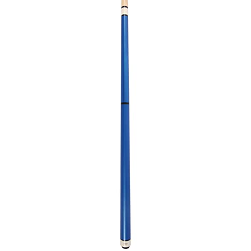 ASKA 25oz Heavy Hitter Matte Jump Break Cue – 3-Piece Jump/Break Pool Cue, 14mm Phenolic Tip & Ferrule, Hard Rock Canadian Maple Shaft, 2 Quick Release Joints, Wrapless Matte Handle, 58" Cue - color: Matte Blue