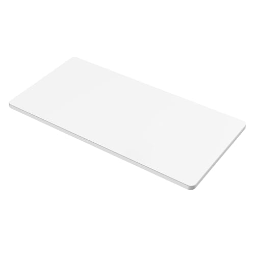 SANODESK Universal Tabletop 48"x30"x1" Thickness One-Piece Table Top Rectangular Particle Board for Standing Desk and Home Office Countertop DIY,White Desk Top - color: White, size: 48*30*1 Inch