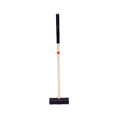Individual Flag Croquet Mallet - 32" Handle - Polymer Head (Orange) - color: Orange