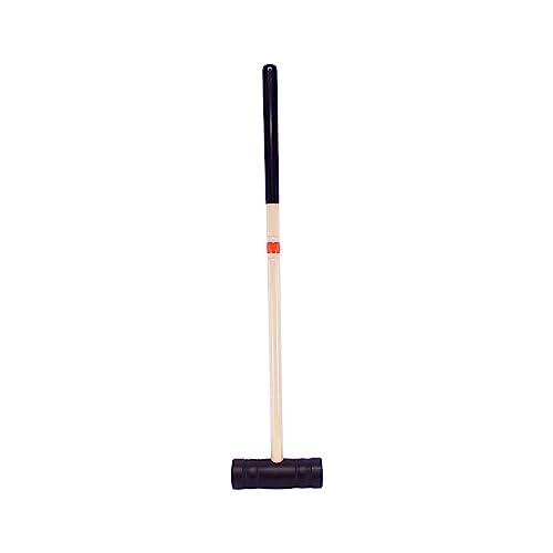 Individual Flag Croquet Mallet - 32" Handle - Polymer Head (Orange) - color: Orange