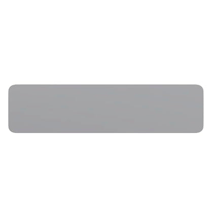 EMMA + OLIVER 6' Rectangular Plastic Folding Table, Long Plastic Foldable Table for Residential Indoor/Outdoor Events, White - color: Grey
