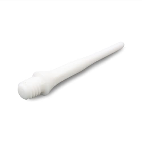 CUESOUL TOUCH-24.5mm Point Soft Dart Tip Point for Dart Tip Replacement - color: White