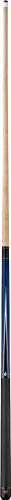 Viper by GLD Products Diamond 58" 2-Piece Pool Cue - color: Blue Finish, size: 19 Ounce