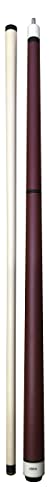 ASKA 25oz Heavy Hitter Matte Jump Break Cue – 3-Piece Jump/Break Pool Cue, 14mm Phenolic Tip & Ferrule, Hard Rock Canadian Maple Shaft, 2 Quick Release Joints, Wrapless Matte Handle, 58" Cue - color: Matte Red