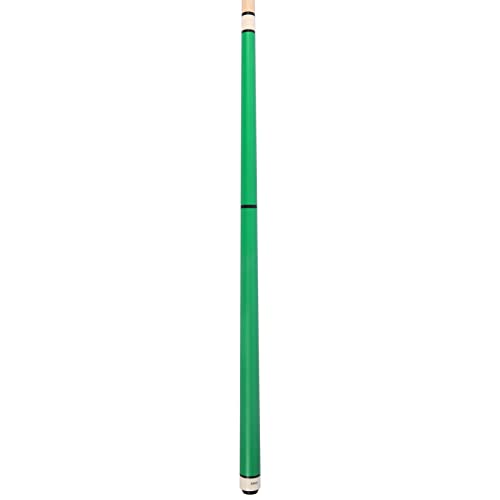 ASKA 25oz Heavy Hitter Matte Jump Break Cue – 3-Piece Jump/Break Pool Cue, 14mm Phenolic Tip & Ferrule, Hard Rock Canadian Maple Shaft, 2 Quick Release Joints, Wrapless Matte Handle, 58" Cue - color: Matte Green