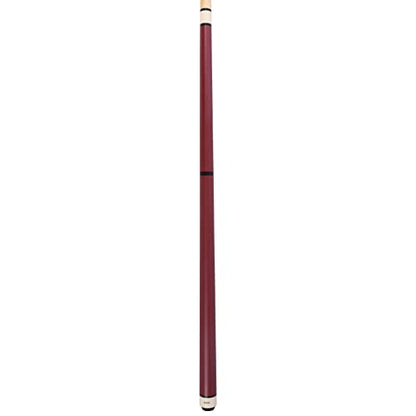 ASKA 25oz Heavy Hitter Matte Jump Break Cue – 3-Piece Jump/Break Pool Cue, 14mm Phenolic Tip & Ferrule, Hard Rock Canadian Maple Shaft, 2 Quick Release Joints, Wrapless Matte Handle, 58" Cue - color: Matte Red