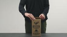 Grown Man Games Mini Tabletop Cornhole Set - Desktop Corn Hole Game with Bean Bags - Portable Indoor Toss Game for Office Desk, Bar, Travel & Party - Fun Gift for Men, Adults & Family