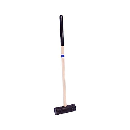 Individual Flag Croquet Mallet - 32" Handle - Polymer Head (Blue) - color: Blue
