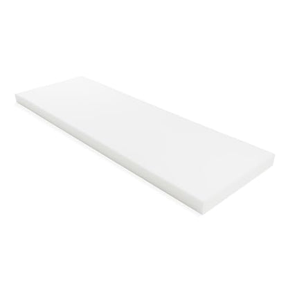 GoTo Foam 3" Height x 30" Width x 72" Length 35ILD (Semi-Firm) Upholstery Cushion Made in USA - color: Semi-Firm, size: 3x30x72