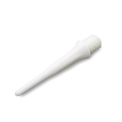 CUESOUL TOUCH-24.5mm Point Soft Dart Tip Point for Dart Tip Replacement - color: White