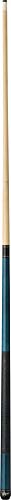 Viper Elite 58" 2-Piece Billiard/Pool Cue - color: Azure Blue, size: 18-Ounce