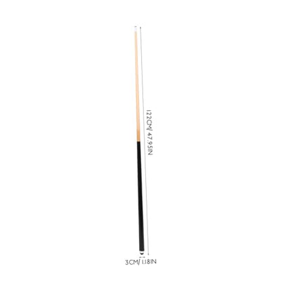 balacoo Wooden Pool Cue for Lightweight Billiard Stick Portable Design for Practice for Beginners Tight Spaces Smooth Grip and Compact Storage