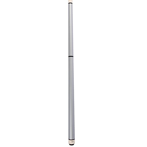 ASKA 25oz Heavy Hitter Matte Jump Break Cue – 3-Piece Jump/Break Pool Cue, 14mm Phenolic Tip & Ferrule, Hard Rock Canadian Maple Shaft, 2 Quick Release Joints, Wrapless Matte Handle, 58" Cue - color: Matte Silver