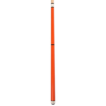 ASKA 25oz Heavy Hitter Matte Jump Break Cue – 3-Piece Jump/Break Pool Cue, 14mm Phenolic Tip & Ferrule, Hard Rock Canadian Maple Shaft, 2 Quick Release Joints, Wrapless Matte Handle, 58" Cue - color: Matte Orange