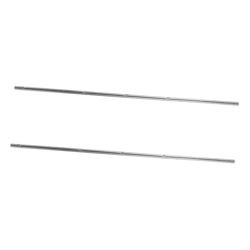 ibasenice 2pcs Foosball Table Replacement Handles Soccer Machine Pole Iron Rod Easy to Install Enhance Game Experience for Ages