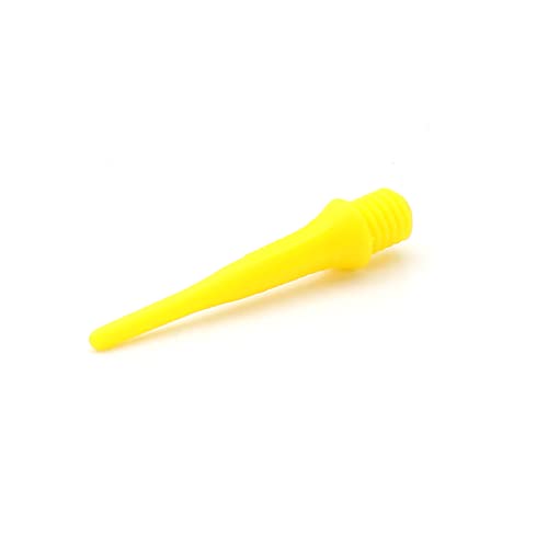 CUESOUL TOUCH-24.5mm Point Soft Dart Tip Point for Dart Tip Replacement - color: Yellow
