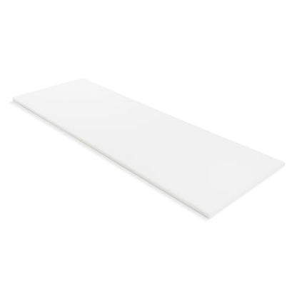 GoTo Foam 1" Height x 24" Width x 72" Length 36ILD (Semi-Firm) Upholstery Cushion Made in USA - color: Semi-firm, size: 1x24x72