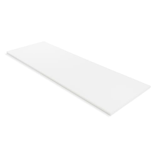 GoTo Foam 1" Height x 30" Width x 72" Length 44ILD (Firm) Upholstery Cushion Made in USA - color: Firm, size: 1x30x72