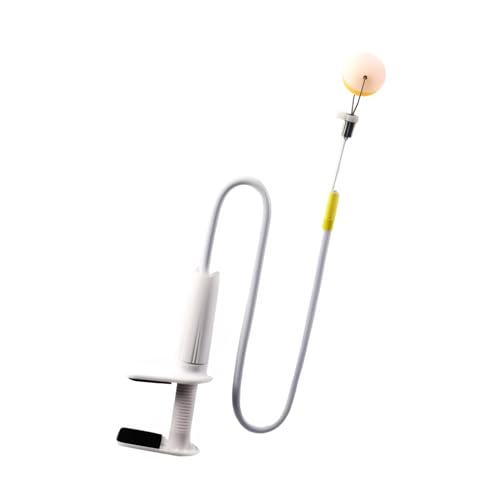 DYNWAVE Pingpong Training Robot, Table Tennis Robot Training Device Kids Table Tennis Trainer Fixed Fast PingPong Ball Clip