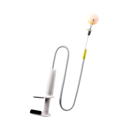 DYNWAVE Pingpong Training Robot, Table Tennis Robot Training Device Kids Table Tennis Trainer Fixed Fast PingPong Ball Clip