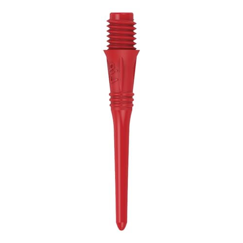 L-style Lstyle Lippoint USA Dart Tips – Red | 2BA Soft Tip Point Replacements – 50 Pack - color: Red
