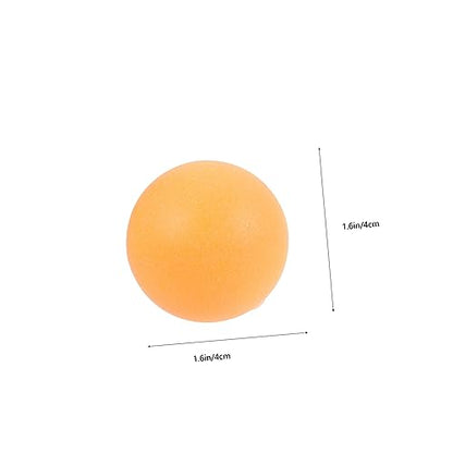 Red Pong Balls Silicone Plugs 50 Pack Punched Balls for Table Tennis Training Versatile for Outdoor Indoor Play