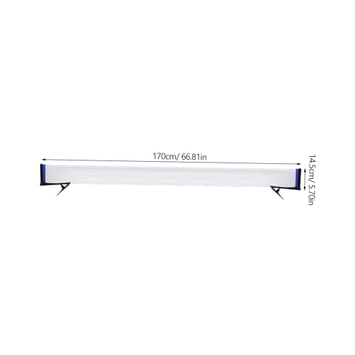 KOMBIUDA Standard Table Tennis Net Rack Pong Serving Practice Net Replacement for Outdoor Indoor