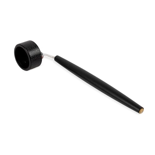 Aluminum Circle Pool Chalk Holder - Use with TAOM Pyro or TAOM V10 Chalk - Slip-in Pocket Pool Cue Chalk Holder - Cover Billiard Supplies - Snooker Accessory Chalk - color: Black