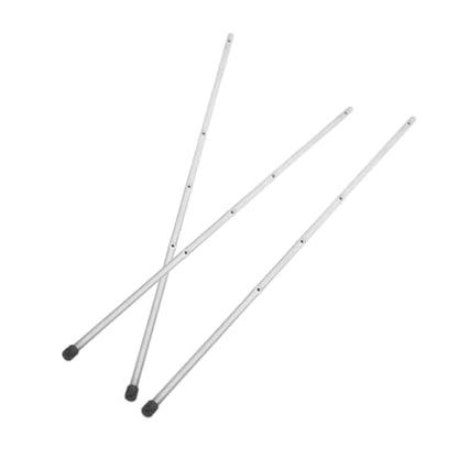Soccer Machine Part Foosball Table Rod 3pcs Metal Operation Pole Easy Assembly for Football Table