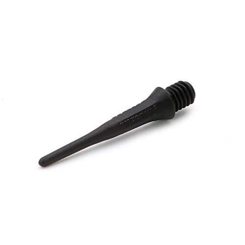 CUESOUL TOUCH-24.5mm Point Soft Dart Tip Point for Dart Tip Replacement - color: Black