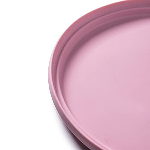 Bigjigs Toys Frisbee Flying Disc (Blush Pink) - Silicone Frisbee for Kids, Quality Flying Saucers, Beach Toys & Garden Toys, Holiday Toys for Toddlers - color: Blush Pink