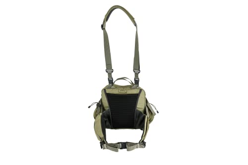 Mountainsmith Day Lumbar Waist pack, Running, Hiking, Cycling, Travel, and Outdoor Sport Activities with Dual Water Bottle Holders, Olive Green - color: Olive Green