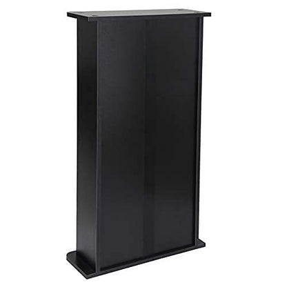 JupiterForce 5-Tier Adjustable Blue-Ray Cabinet CD Book Shelves Store & Organizer Video Games Arts Shelf Display Media Storage Furniture, Black