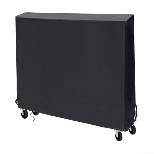 Table Tennis Table Cover Waterproof Dustproof 210D Polyester Fits Standard Folding for ping Pong Tables