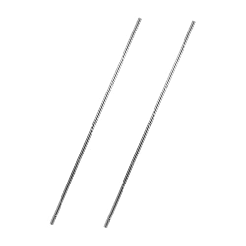 Mikinona 2pcs Foosball Table Rod Replacement Iron Poles Operation Handles for Soccer Table Game Accessories Suitable for Teens and Adults