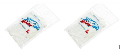 L-style Lstyle Lippoint USA Dart Tips – White | 2BA Soft Tip Point Replacements – 100 Pack - color: White 2 Pack