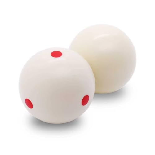 Kolti Billiard Cue Ball, AAA-Grade PRO Pool Cue Training Ball, 2-1/4" Standard Size, Phenolic Resin - color: white