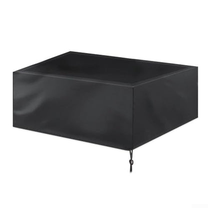 Black Foosball Table Cover 163x115x50cm Waterproof Outdoor Furniture Protection With Adjustable Straps For Dust Rain And Scratches Lasting Fabric(420D) - size: 420D