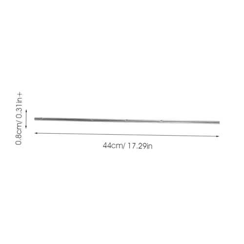 POPETPOP 2pcs Foosball Operation Pole Durable Iron Replacement Rods for Table Soccer Machines Easy Installation for Home Use Fit for Foosball Tables