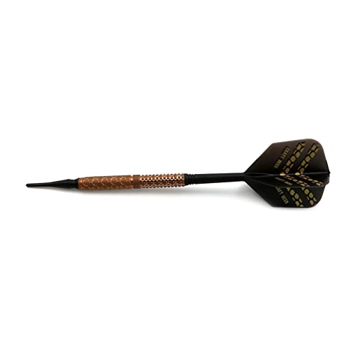 CUESOUL Cocktail/COLA Beer/Draft Beer with Oil Paint Finished-19g/20g/21g Soft Tip 90% Tungsten Dart Set - color: Craft Beer-21g