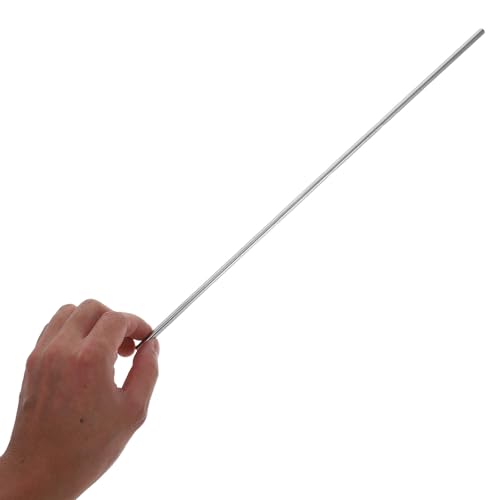 POPETPOP 3pcs Foosball Pole Replacement Foosball Table Pole Metal Machine Operation Table Soccer Bar Rod Desktop Machine Accessories Parts for Standard Table