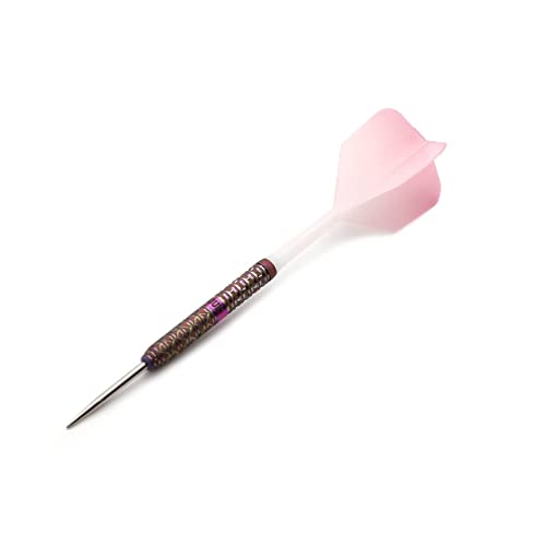 CUESOUL Cocktail/COLA Beer/Draft Beer with Oil Paint Finished-21g/22g/23g Steel Tip 90% Tungsten Dart Set - color: Pink Lady Cocktail-21g
