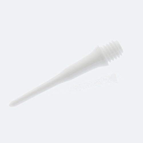Lstyle Dart Tips: Original Lippoint - Soft Tip Dart Points - 2BA Thread - Regular Length - White