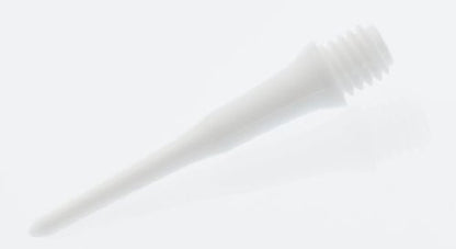 Lstyle Dart Tips: Original Lippoint - Soft Tip Dart Points - 2BA Thread - Regular Length - 2 Pack White