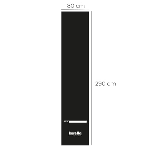 Karella ECO-Star Dart Mat 290 x 80 cm, Perfect Protection for the Floor, Extra Wide