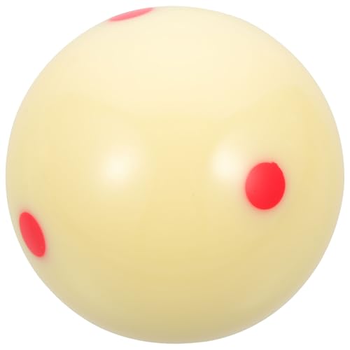 Speckled Design Durable Cue Ball Pool Ball Billiard Training Tool for American Pool Billiards Practice Aiming Exercise