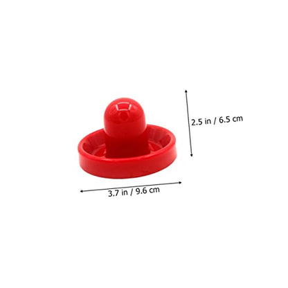 1set Air Hockey Replacement Pucks and Paddles Hockey Accessories Sliders for Indoor Game Tables and Family Fun
