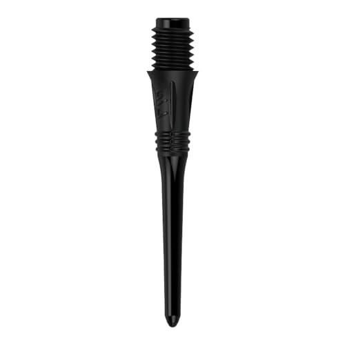 L-style Lstyle Lippoint USA Dart Tips – Black | 2BA Soft Tip Point Replacements – 50 Pack - color: black